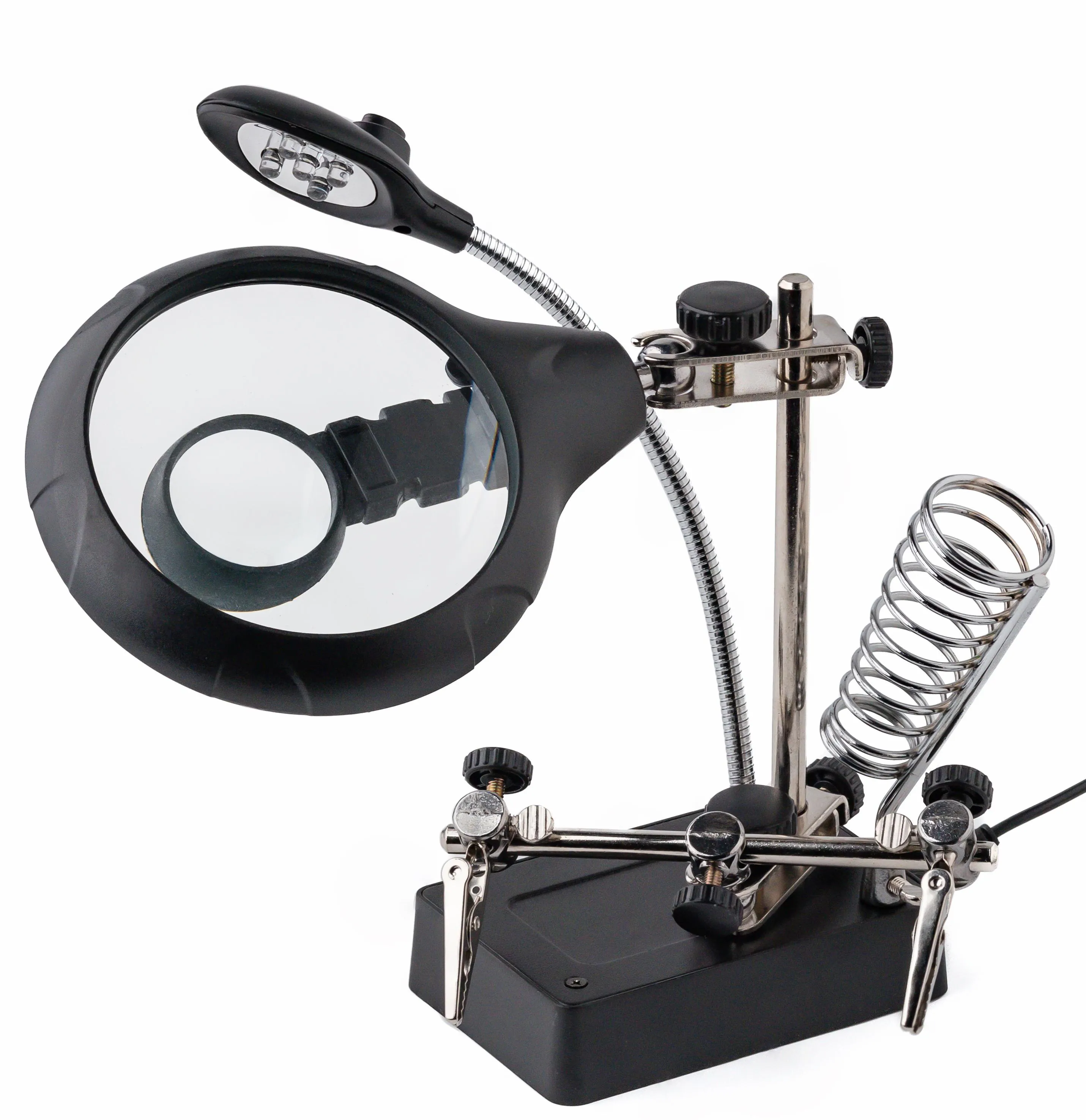 Büyüteçli Havya Standı menü resmi